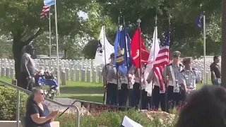First public Memorial Day ceremony held at Fort Sam Houston National Cemetery since 2019