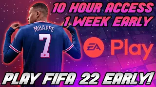 HOW TO PLAY FIFA 22 EARLY | Ultimate Team Starter Guide!