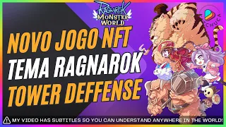 RAGNAROK MONSTER WORLD Novo Jogo NFT oficial da Gravity estilo Clash Royale