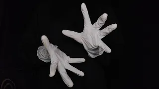 The Secret of ASMR: White Glove Hand Massage in Rain Sounds