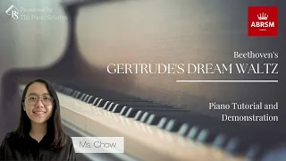 PIANO DEMO & TUTORIAL : GERTRUDE'S DREAM WALTZ - MS CHOW QIAN [ENG DUB, CN SUB]