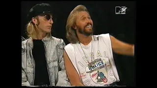 Bee Gees - Interview At MTV Most Wanted 1993 (VIDEO)