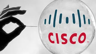 This Is What Happens After A Bubble Bursts... | Cisco's Plunge