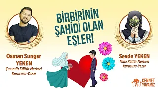 BİRBİRİNİN ŞAHİDİ OLAN EŞLER! @osmansunguryeken eşi@minakulturmerkezi kurucusu Sevde Yeken..