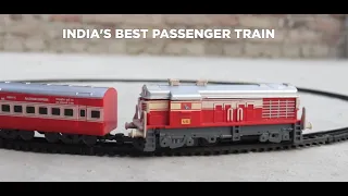 India's Best Passenger Train Set Unboxing and Review | Toy train video.