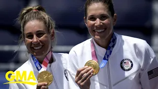 Team USA wins gold in beach volleyball l GMA