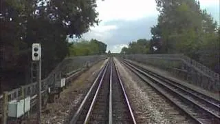 London Underground Northern Line Drivers Eye View: Edgware - Hendon Central