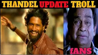 ESSENCE OF THANDEL MOVIE UPDATE TROLL - NAGACHAITHANY - SAI PALLAVI - ROLEX TROLLS 🔥🔥🔥