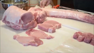 How to cut a boneless pork loin 10 ways