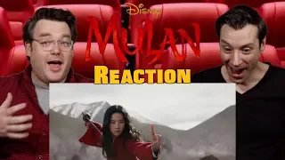 Mulan - Official Trailer Reaction