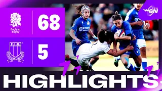 HIGHLIGHTS | England v Italy | 2023 TikTok Women's Six Nations