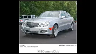 Mercedes Benz E 350 4MATIC Sedan | Component Locations - 16 (W211)