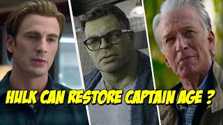 Why didn't Hulk Restore Captain America's Age ? | #shorts #marvel