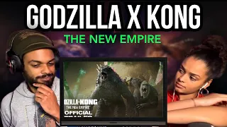 Pink Godzilla?! Godzilla x Kong : The New Empire | Official Trailer Reaction