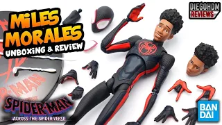 MILES MORALES Bandai SH Figuarts Spider-Man Across the Spider-Verse Unboxing e Review BR / DiegoHDM