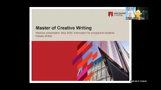 Master of Creative Writing – Explore writing and literature