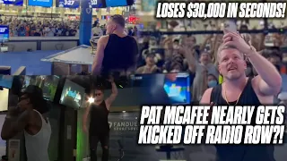 Pat McAfee Puts On A Wiz Khalifa Concert, Nearly Gets Kicked Out Of Super Bowl Media Row?!