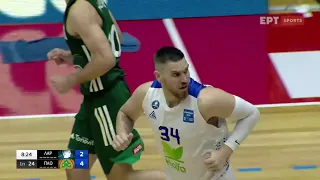 Λάρισα - Παναθηναϊκός 74-62 | HIGHLIGHTS | 05/06 | ΕΡΤ