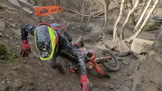 ACU British Extreme Enduro Championship RD1@ Wild Willy's Parkwood Offroad Latter Part AM Race