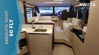 2023 Absolute Yacht - 50 FLY - POV Tour esterni e cabine