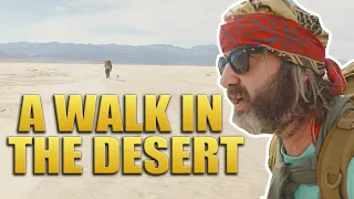 A Walk In The Desert - Tom Green And His Dog Charley - Van Life