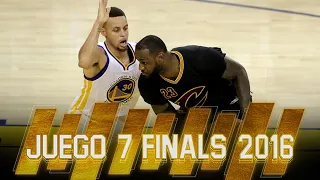 Mejores jugadas NBA Finals 2016 Juego 7. Golden State Warriors vs Cleveland Cavaliers