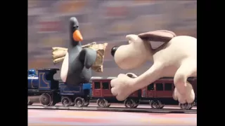 Wallace & Gromit Train Chase Full HD