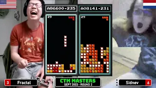 THE LAST CHAMPION! Fractal, Sidnev | Rd 2 | Classic Tetris Monthly Masters