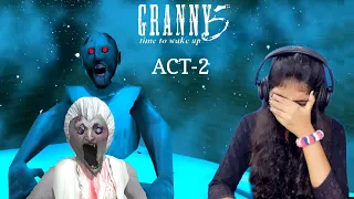 Granny 5 Time to wake up - ACT 2 With Slendrina Mom | Jeni Gaming