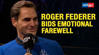 Roger Federer bids emotional farewell in doubles defeat alongside Rafael Nadal