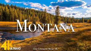 Montana 4K - Inspiring Cinematic Music With Scenic Relaxation Film - 4K Video Ultra HD