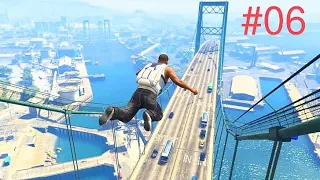 GTA 5 RAGDOLLS JUMP FAILS EPISODE (EUPHORIA PHYSCIS SHOWCASE) #11