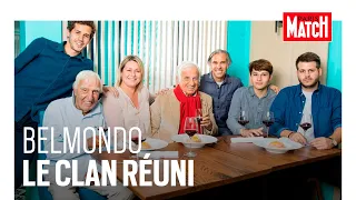 Jean-Paul Belmondo en famille