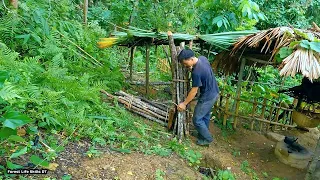 Build a firewood reserve, Renovating and upgrading shelter - Survival Instinct | Ep. 170