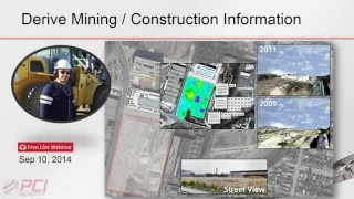 Geomatica 2014 and ArcGIS - Overview on deriving information from imagery