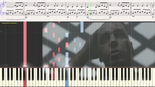 Mutter - Rammstein  (Ноты и Видеоурок для фортепиано) (piano cover)