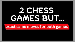 I Played The EXACT MOVES On 2 DIFFERENT Games