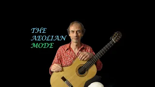 The Aeolian Mode Guitar Lesson (Music Theory)
