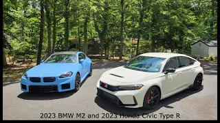 Comparison: 2023 BMW M2 (G87) and 2023 Honda Civic Type R (FL5)!