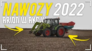 NAWOZY 2022 ✔ CLAAS ARION 450 ✔ GOSPODARSTWO ROLNE MARCZEWSKI
