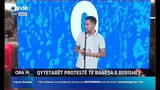 Qytetarët tubim në mbështetje të liderit të opozitës, Sali Berisha (21.05.2024)
