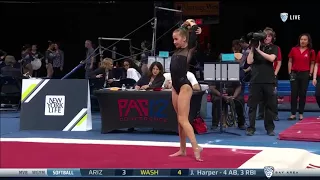 Madison Kocian 2018 Floor at PAC-12 Championships 9.825