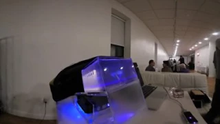 Portable HYPERCUBE demo at NYSA 2016 excerpt 01 injected