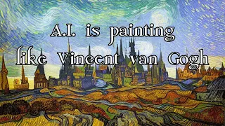 Paintings made by AI in the style of Vincent van Gogh [AI Generated Images]