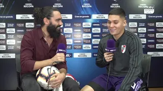 Juan Fernando Quintero: "Espero que nada cambie el fútbol de River"