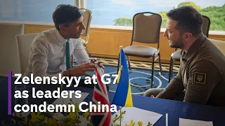 Zelenskyy’s surprise G7 visit as world leaders call out China