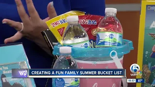 Create a fun family summer bucket list