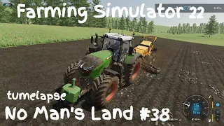 Farming Simulator 22 No Man's Land #38 пашем поле, собираем камни