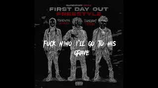 Rundown Spaz   First Day Out Freestyle Ft  Nba Youngboy & Rundown Choppaboy Official Lyric Video