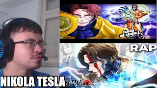 RAP DE NIKOLA TESLA ADLOMUSIC/DOBLECERO | REACCION